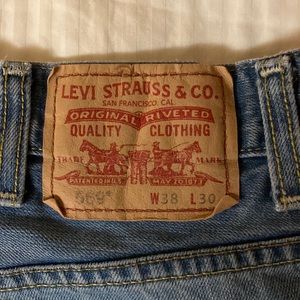 Levi’s  569 Loose Straight Jeans, Lightly Worn